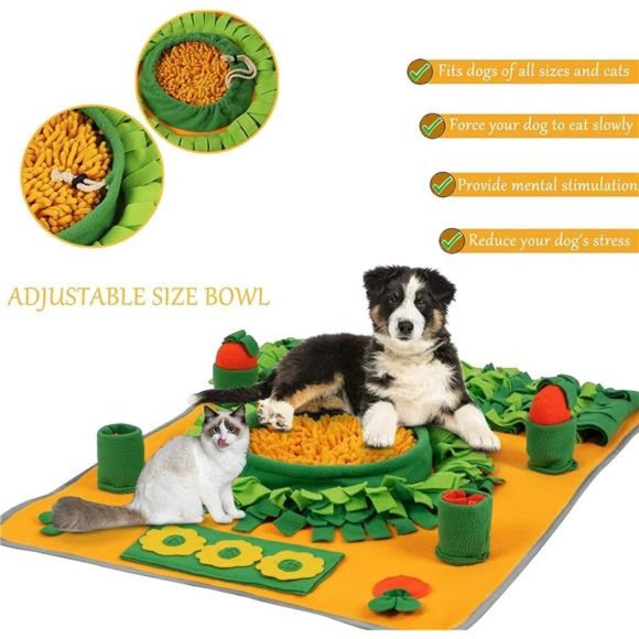 Snuffle Mat for Dogs, Snuffle Mat  Dog Sniff Mats - Picture 4 of 6